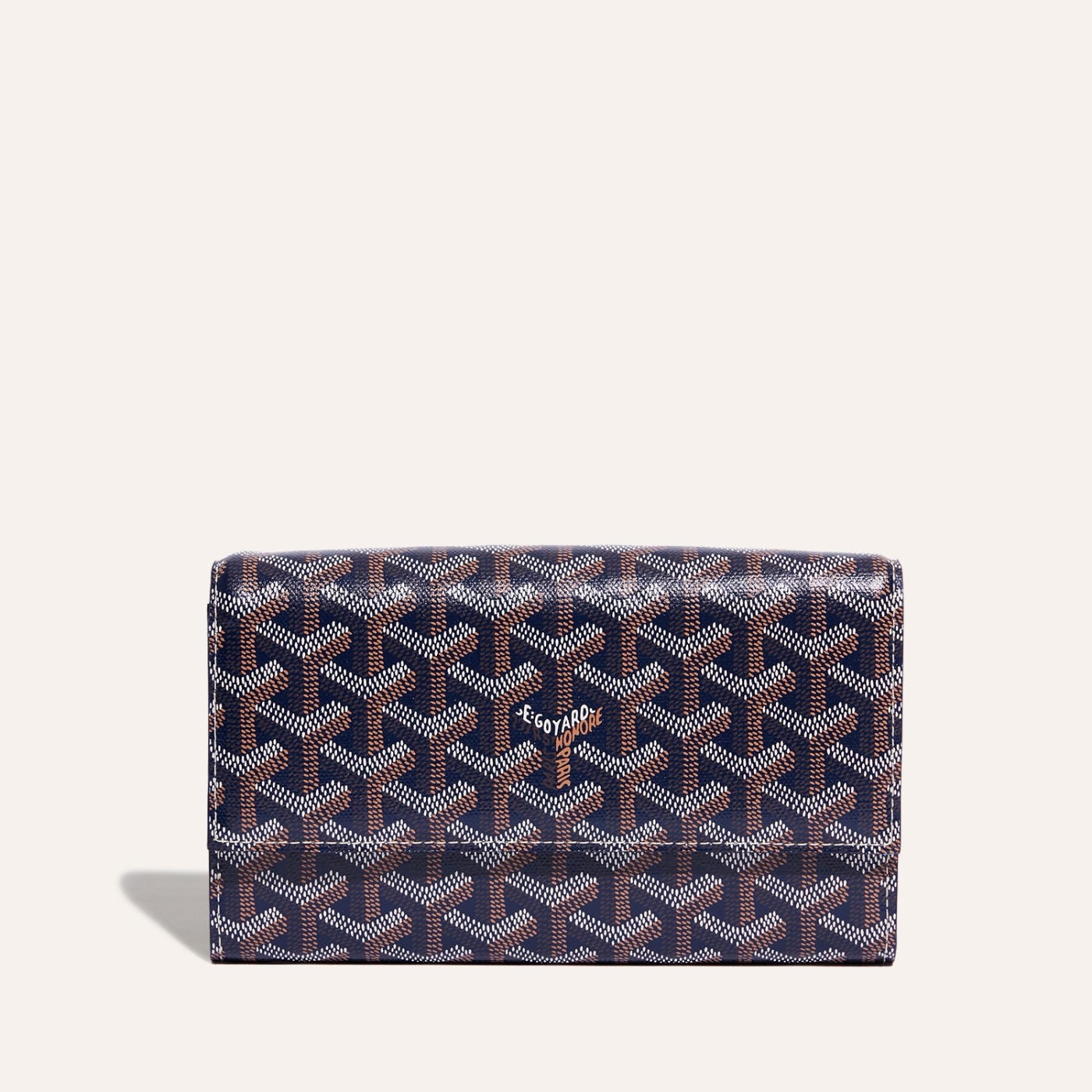 Goyard Varenne Continental Wallet Navy Blue - Image 2